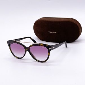 NEW ROM FORD LIVIA TF518 52Z WOMEN’S SUNGLASSES TOM FORD FT0518/S 52Z